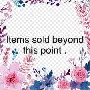 Items sold beyond this point .